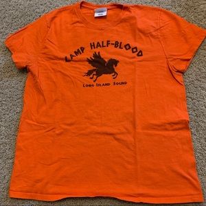 Percy Jackson Camp Half-Blood Orange T-Shirt